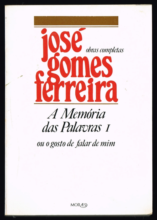 A MEMRIA DAS PALAVRAS (2 volumes)